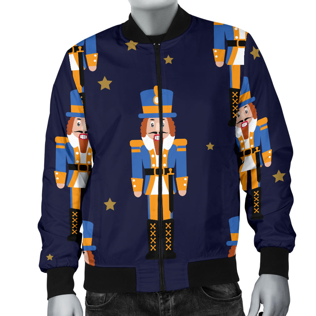 Nutcracker Pattern Print Design A04 Men Bomber Jacket
