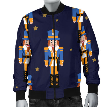 Nutcracker Pattern Print Design A04 Men Bomber Jacket