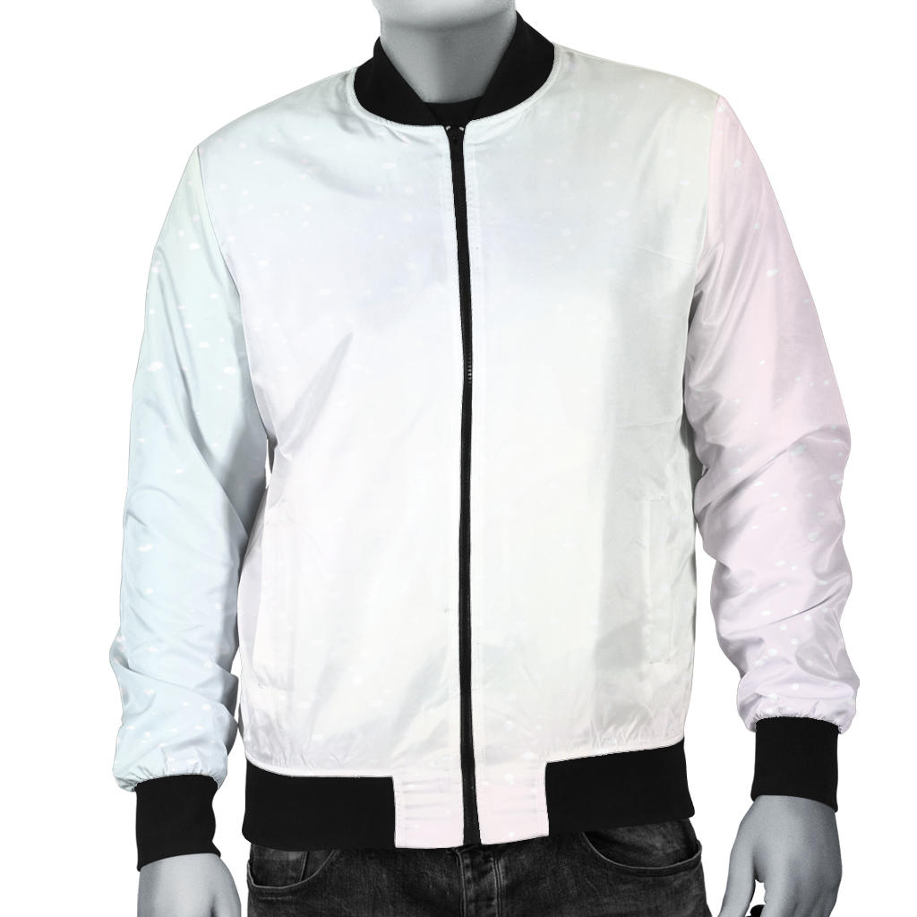 Nebula Pattern Print Design A02 Men Bomber Jacket