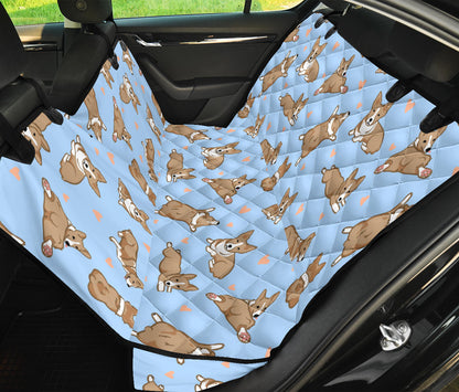 Pembroke Welsh Corgis Pattern Print Design A05 Rear Dog Car Seat Cover Hammock