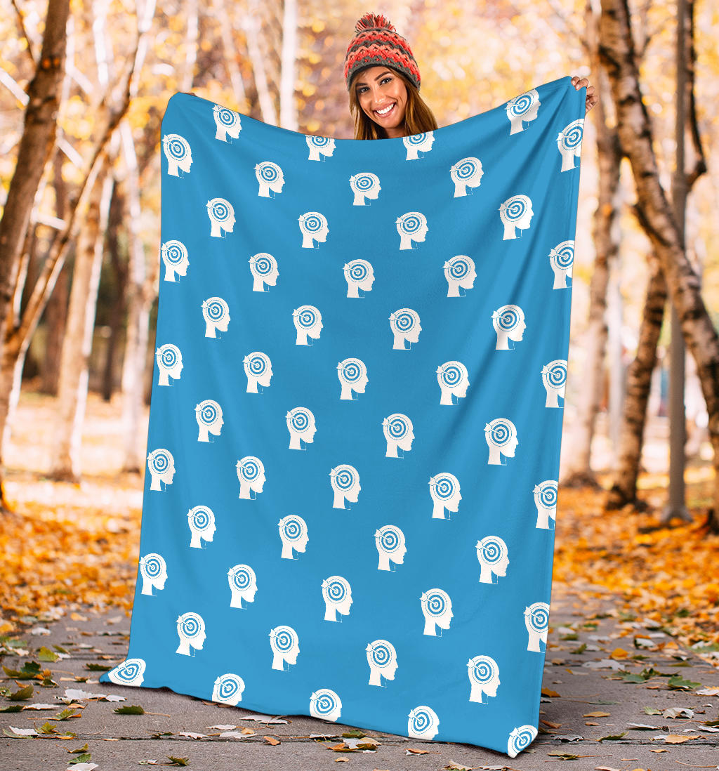 Psychology Pattern Print Design A03 Premium Blanket