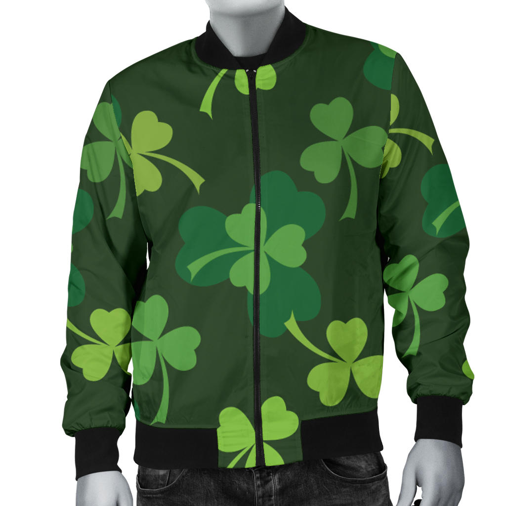 Irish Pattern Print Design 03 Men Bomber Jacket