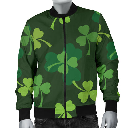 Irish Pattern Print Design 03 Men Bomber Jacket
