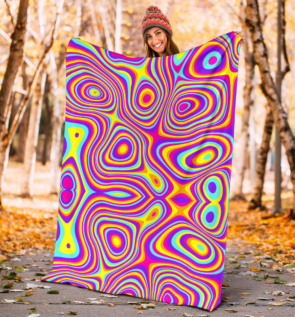 Liquid Pattern Print Design 06 Premium Blanket