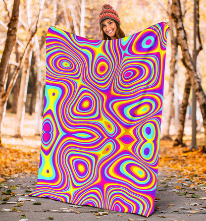 Liquid Pattern Print Design 06 Premium Blanket