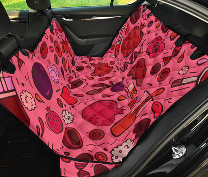 Phlebotomist Pattern Print Design A01 Rear Dog Car Seat Cover Hammock