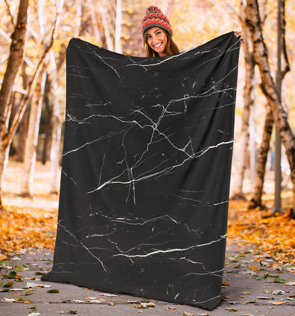 Marble Pattern Print Design 04 Premium Blanket