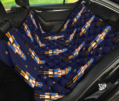 Nutcracker Pattern Print Design A04 Rear Dog Car Seat Cover Hammock