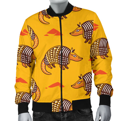 Armadillo Pattern Print Design 03 Men Bomber Jacket