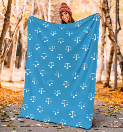 Libra Pattern Print Design 02 Premium Blanket