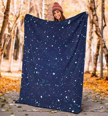 Night sky Pattern Print Design A03 Premium Blanket