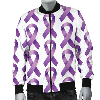 Pancreatic cancer Pattern Print Design A01 Men Bomber Jacket