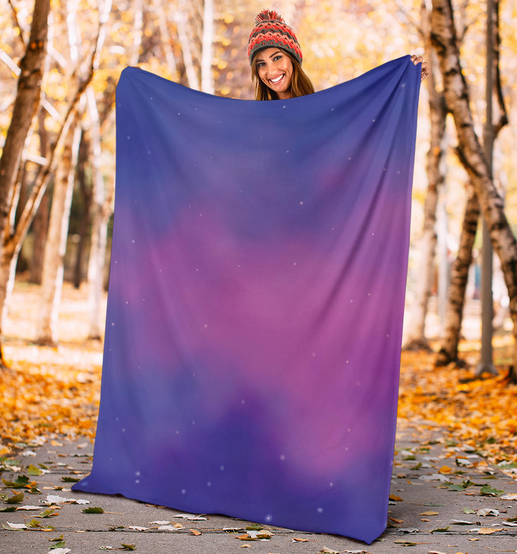 Nebula Pattern Print Design A05 Premium Blanket