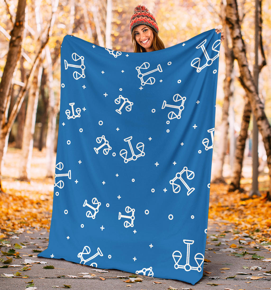Libra Pattern Print Design 05 Premium Blanket