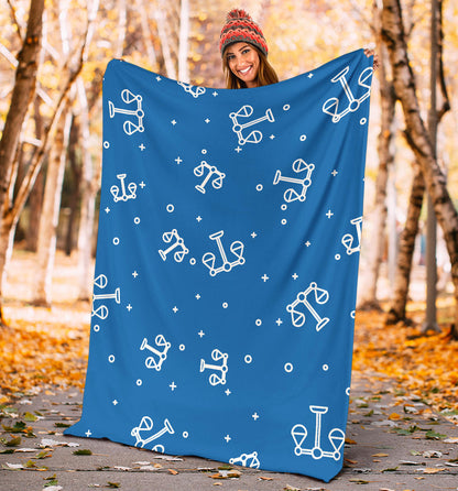 Libra Pattern Print Design 05 Premium Blanket