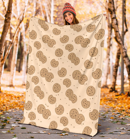 Biscuit Pattern Print Design 02 Premium Blanket