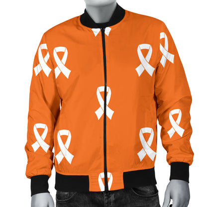 Appendix cancer Pattern Print Design 01 Men Bomber Jacket
