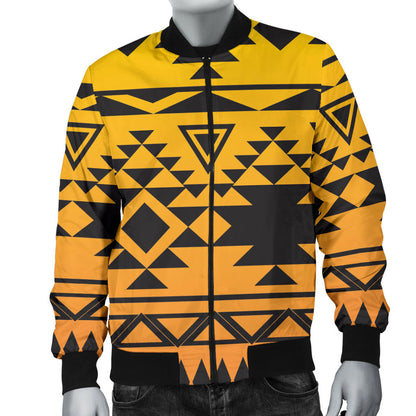 Rastafarian Pattern Print Design A04 Men Bomber Jacket