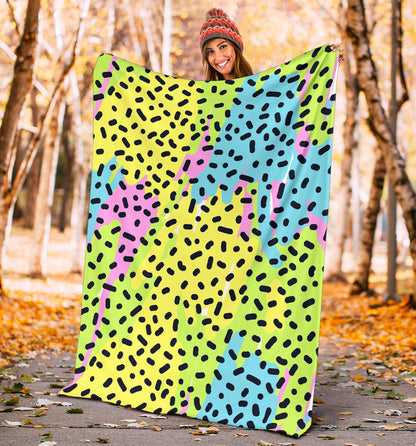 90s Pattern Print Design 2 Premium Blanket