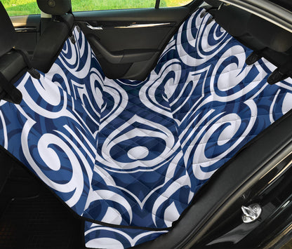 Maori Pattern Print Design 01 Rear Dog Car Seat Cover Hammock