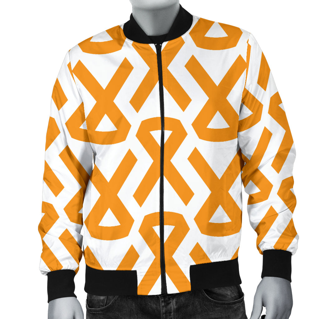 Appendix cancer Pattern Print Design 02 Men Bomber Jacket