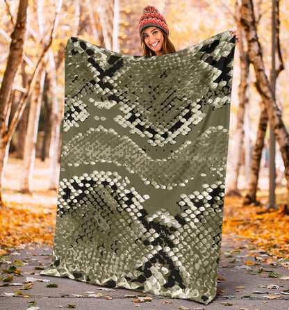Python Pattern Print Design A04 Premium Blanket