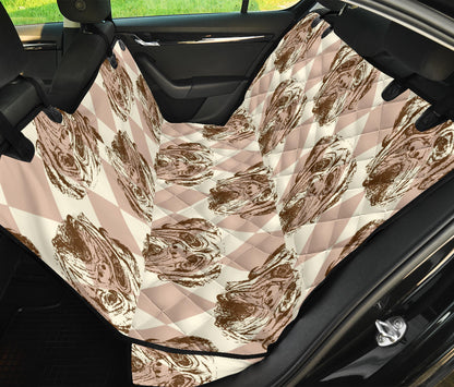 Mastiffs Pattern Print Design 01 Rear Dog Car Seat Cover Hammock