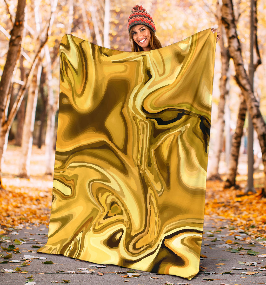 Liquid Pattern Print Design 03 Premium Blanket