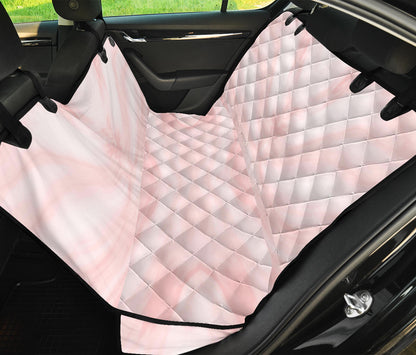 Marble Pattern Print Design 03 Rear Dog Car Seat Cover Hammock