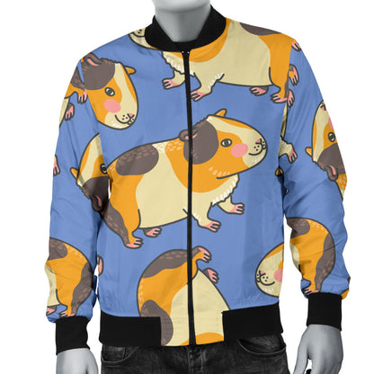 Guinea Pig Pattern Print Design 01 Men Bomber Jacket