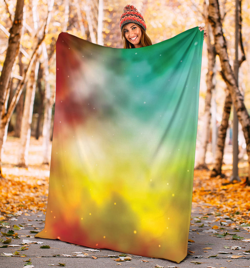 Nebula Pattern Print Design A04 Premium Blanket