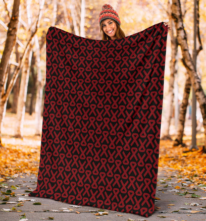 Multiple myeloma Pattern Print Design A01 Premium Blanket
