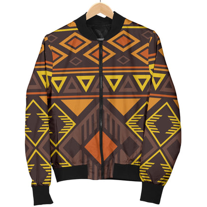 Navajo Pattern Print Design A06 Men Bomber Jacket