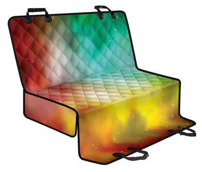 Nebula Pattern Print Design A04 Rear Dog Car Seat Cover Hammock