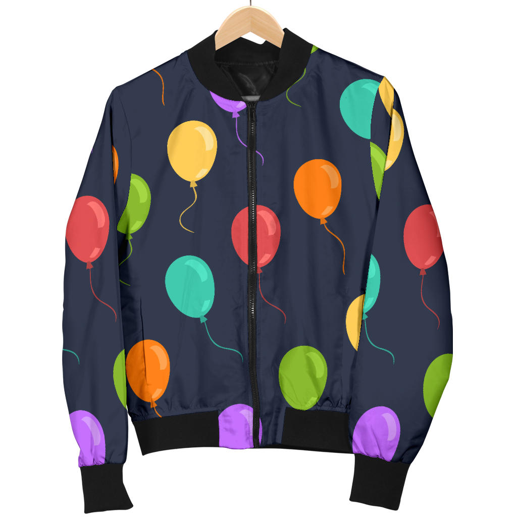 Ballon Colorful Pattern Print Design 03 Men Bomber Jacket