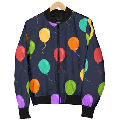 Ballon Colorful Pattern Print Design 03 Men Bomber Jacket