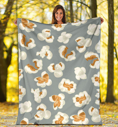 Popcorn Pattern Print Design A05 Premium Blanket