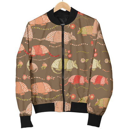 Armadillo Pattern Print Design 04 Men Bomber Jacket
