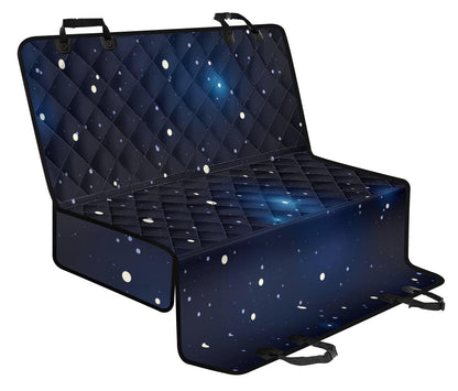 Night sky Pattern Print Design A02 Rear Dog Car Seat Cover Hammock