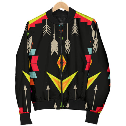 Native Pattern Print Design A05 Men Bomber Jacket