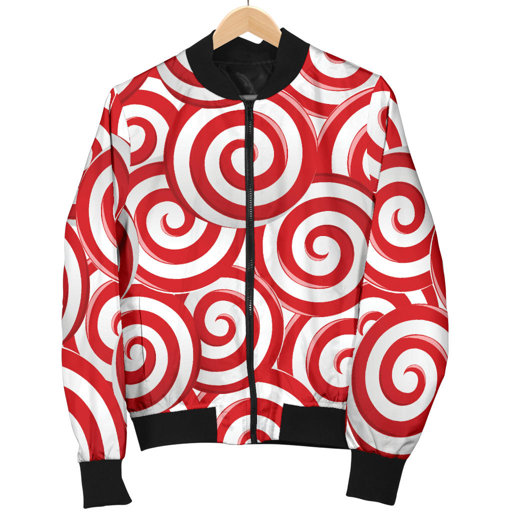Candy Pattern Print Design 03 Men Bomber Jacket
