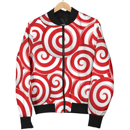 Candy Pattern Print Design 03 Men Bomber Jacket