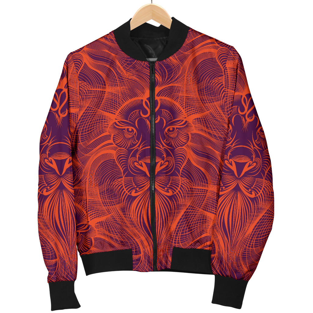 Leo Pattern Print Design 01 Men Bomber Jacket