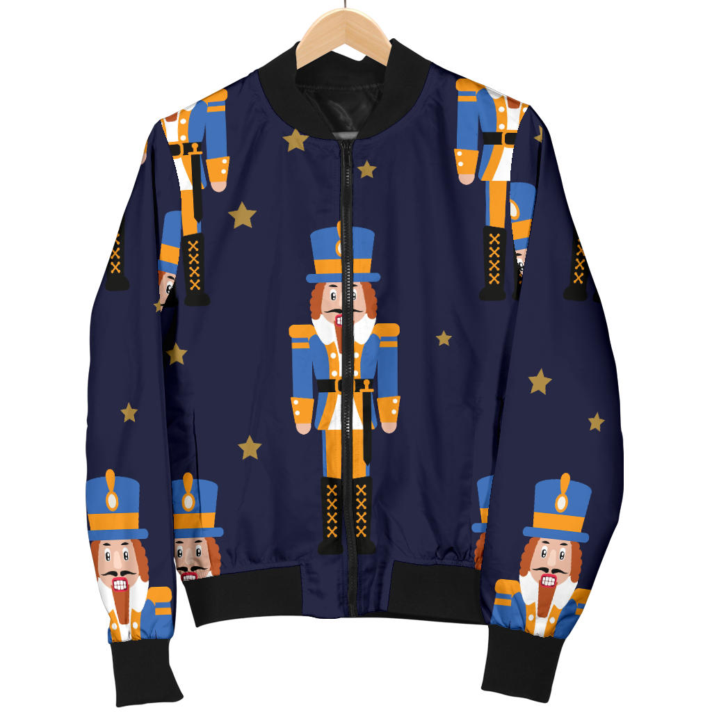 Nutcracker Pattern Print Design A04 Men Bomber Jacket