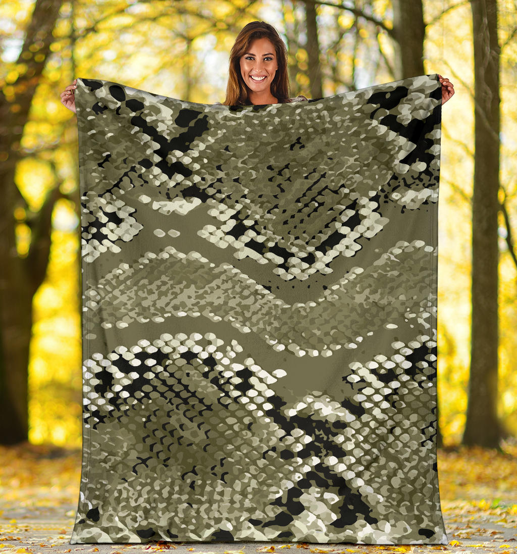 Python Pattern Print Design A04 Premium Blanket