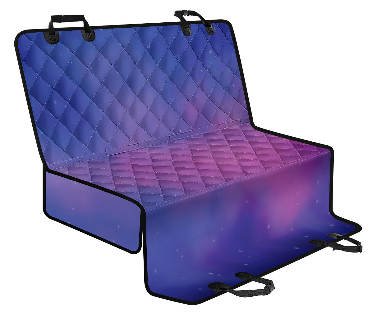 Nebula Pattern Print Design A05 Rear Dog Car Seat Cover Hammock
