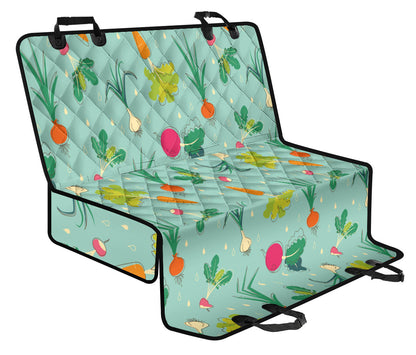 Radish Pattern Print Design A01 Rear Dog Car Seat Cover Hammock