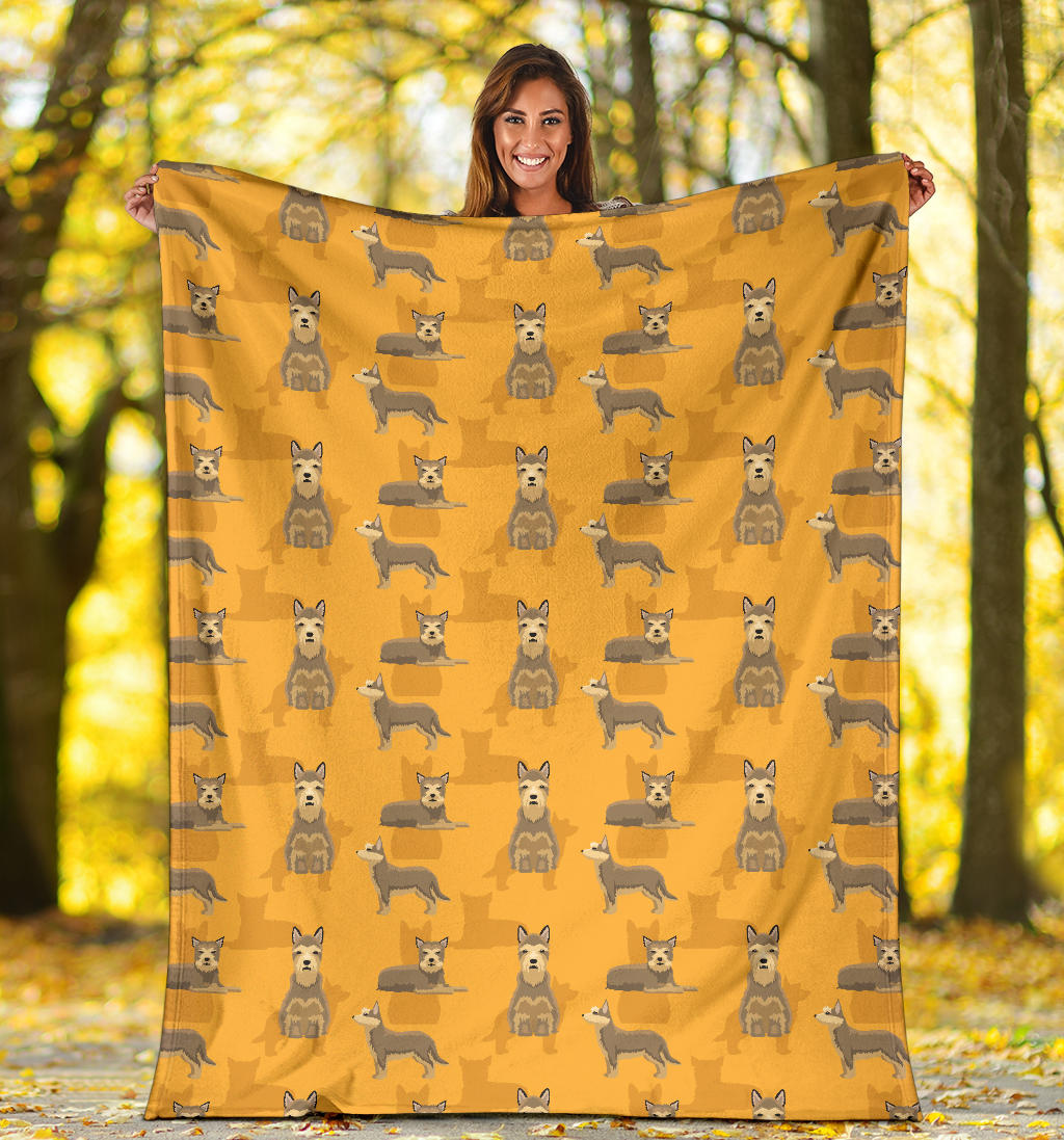 Berger Picard Pattern Print Design 01 Premium Blanket