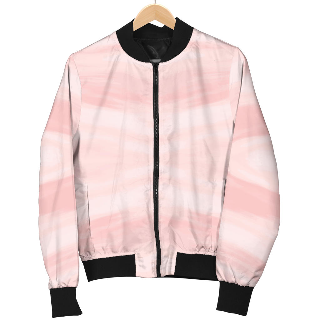 Marble Pattern Print Design 03 Men Bomber Jacket