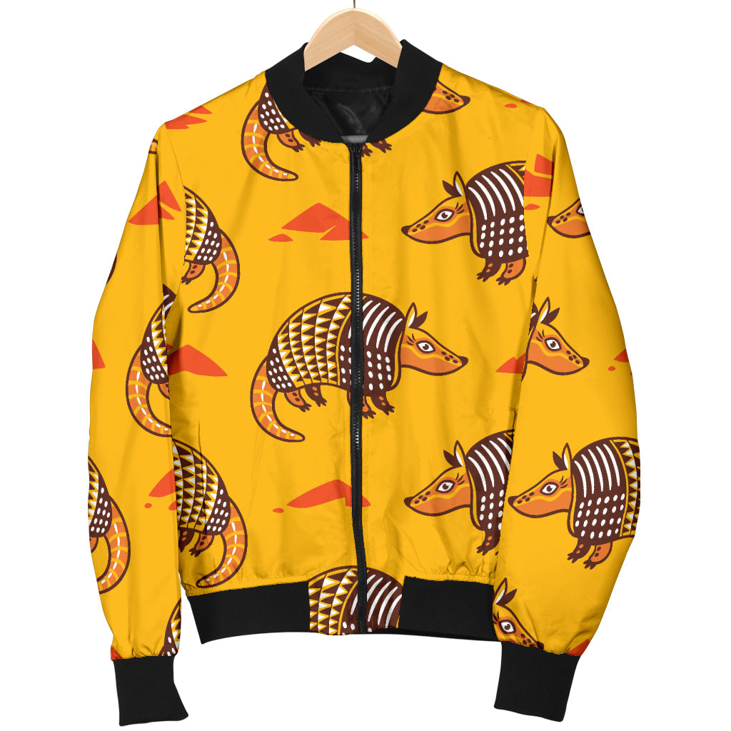 Armadillo Pattern Print Design 03 Men Bomber Jacket